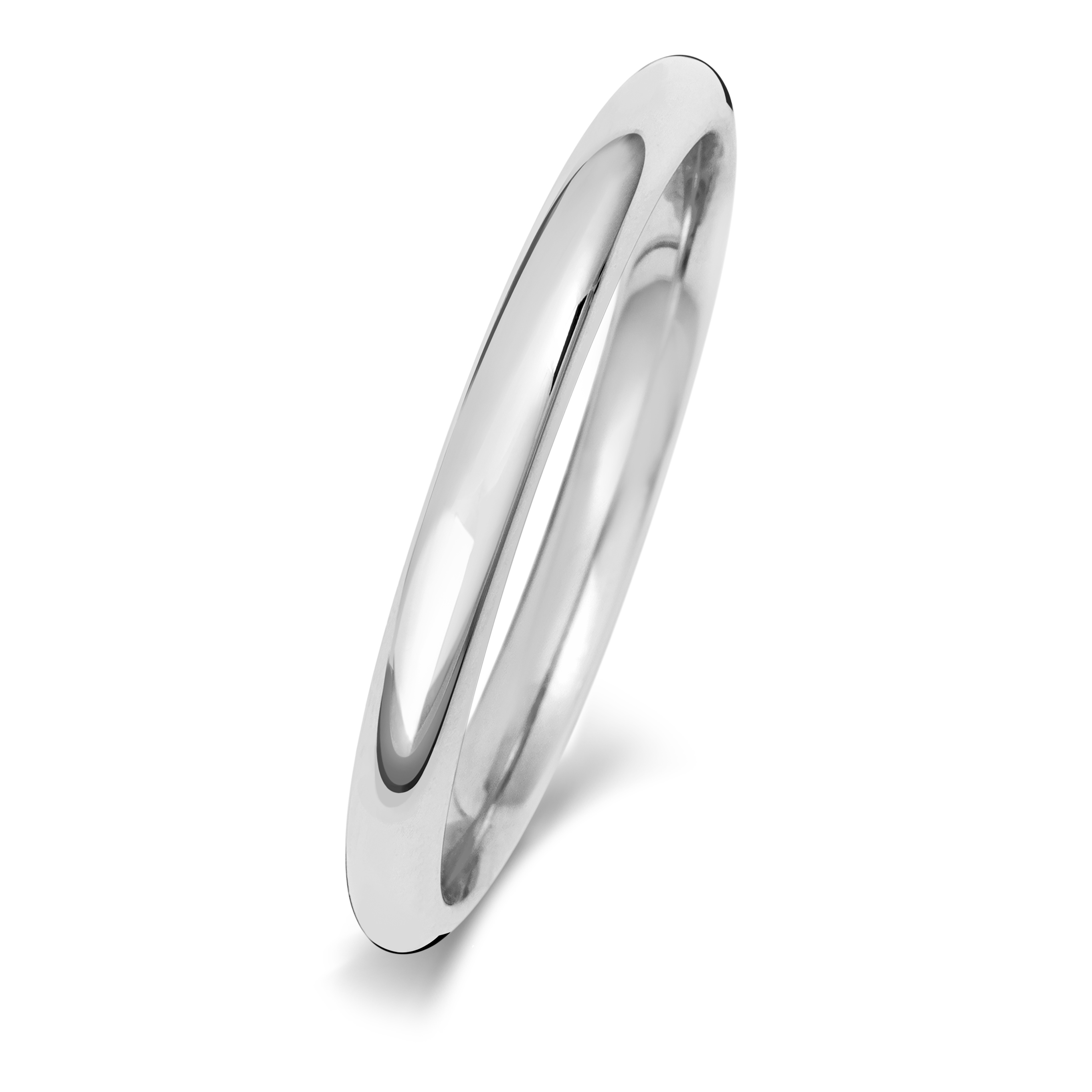 Wedding Band/Ring Heavy Platinum 950 Men/Ladies 2mm Court Comfort