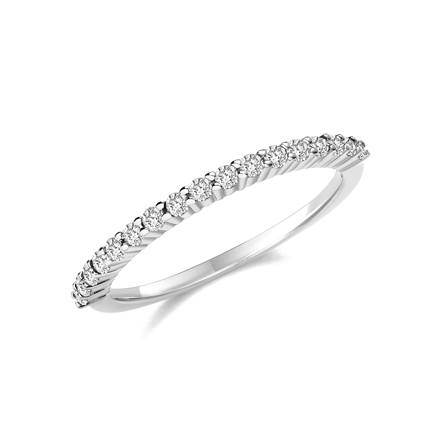 Bague Argent Sterling Avec Zirconium Cubique - Femme - Neuf